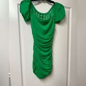 KJ Green mini Dress